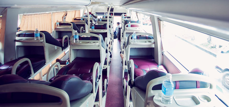 sleeping bus